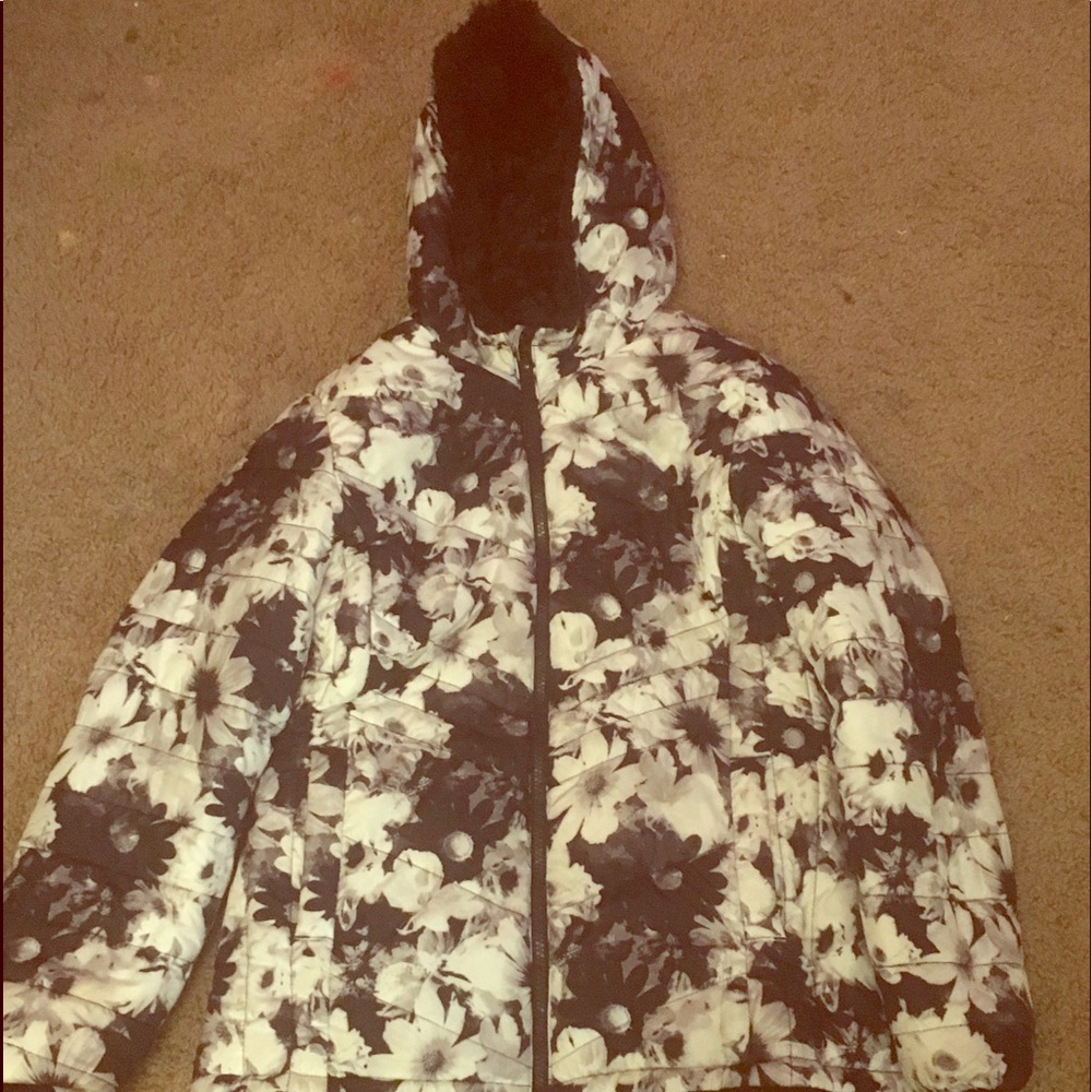 Reverse-able winter jacket